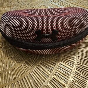 Under Armour Black and Red Sunglasses Case